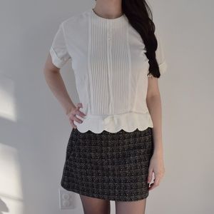 Vintage 1950's Blouse (white)
